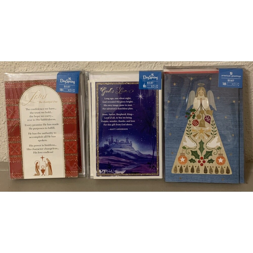 Vintage American Greetings Christmas Cards Unused  54 Cards & Envelopes